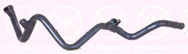 KLOKKERHOLM Coolant Tube 95212098 VW GOLF KLOKKERHOLM radiator hose 95212098