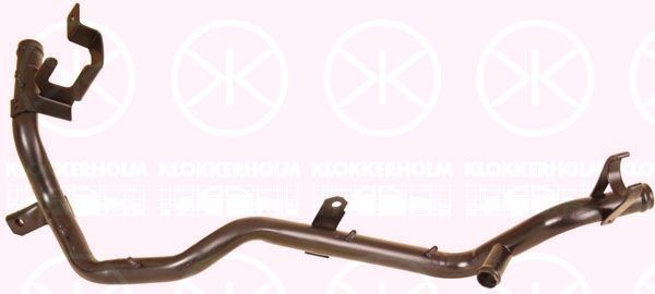 KLOKKERHOLM Coolant Tube 95222093 VW GOLF KLOKKERHOLM radiator hose 95222093