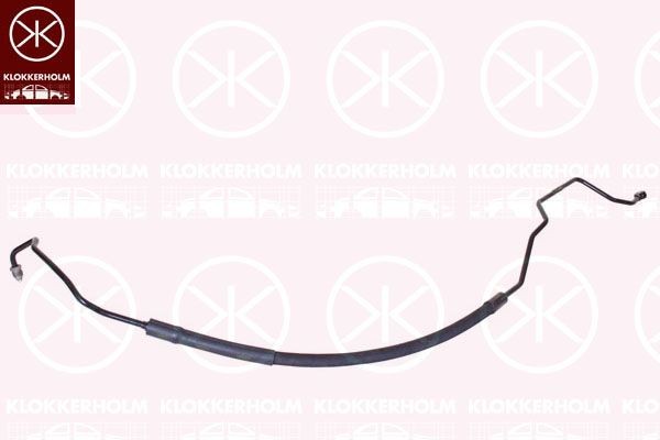 KLOKKERHOLM Hydraulikkslange, styring 95223507 95223507 Hydraulikkslange styring FORD GALAXY KLOKKERHOLM