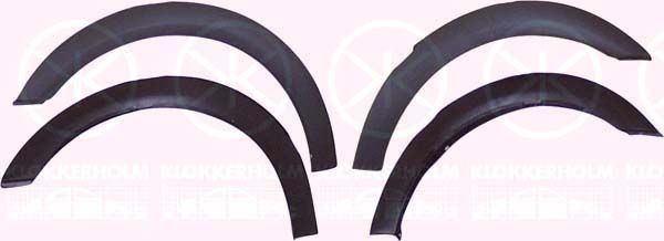 KLOKKERHOLM Kit de alargamento, guarda-lamas 9522370 9522370 Abas de guarda-lamas KLOKKERHOLM NISSAN SKYLINE