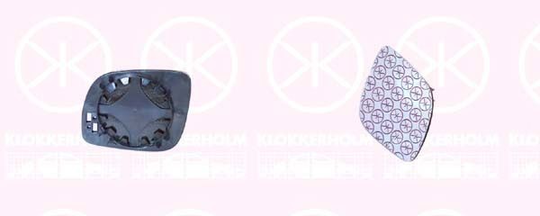 KLOKKERHOLM Vetro specchio, Specchio esterno 95231062 95231062 costo Vetro specchietto KLOKKERHOLM AUDI A6