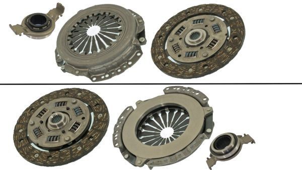 KAWE Kit d'embrayage 953152 KAWE 953152 Embrayage renforcé Seat Marbella 28 prix