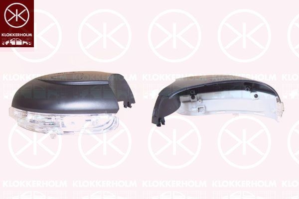 KLOKKERHOLM Hus, sidespejl 95341055 Afdækning sidespejl KLOKKERHOLM Nissan NV200 95341055