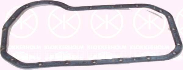 KLOKKERHOLM Φλάντζα, λεκάνη λαδιού 9536480 9536480 Φλάντζα λεκάνη λαδιού TOYOTA C-HR KLOKKERHOLM