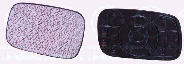 KLOKKERHOLM Spegelglas, yttre spegel 95371063 95371063 KLOKKERHOLM backspegel, glas SEAT EXEO