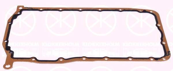 KLOKKERHOLM Tihend,õlivann 9539485 9539485 Karteri tihend Volkswagen GOLF KLOKKERHOLM