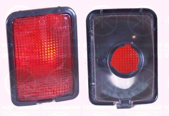 KLOKKERHOLM Aizm. miglas lukturi 95580289 95580289 Aizmugurējie miglas lukturi CITROËN C4 KLOKKERHOLM