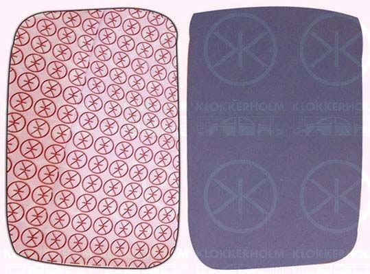 KLOKKERHOLM Speilglass, ytterspeil 95581069 Sidespeilglass KLOKKERHOLM Mitsubishi PAJERO PININ 95581069