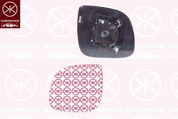 KLOKKERHOLM Spiegelglas 95681066 Spiegel, glas KLOKKERHOLM EXPLORER 95681066 goedkoop