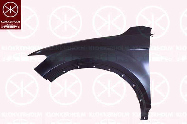 KLOKKERHOLM Condensor voor airco 9568305236 Condensor voor airco KLOKKERHOLM JEEP 9568305236