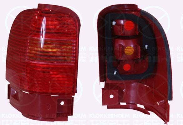 KLOKKERHOLM Achterlicht 95900713A1 95900713A1 KLOKKERHOLM Achterlampen Alfa Romeo goedkoop