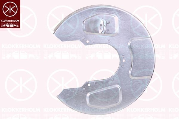 KLOKKERHOLM Bremseskjold 9590878 Ankerplader KLOKKERHOLM TRANSIT CONNECT 9590878 billige