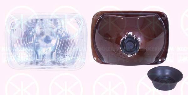 KLOKKERHOLM Koplamp 96000340 96000340 Koplampen NISSAN CABSTAR KLOKKERHOLM