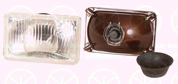 KLOKKERHOLM Koplamp 96000410 96000410 Koplamp NISSAN CABSTAR KLOKKERHOLM