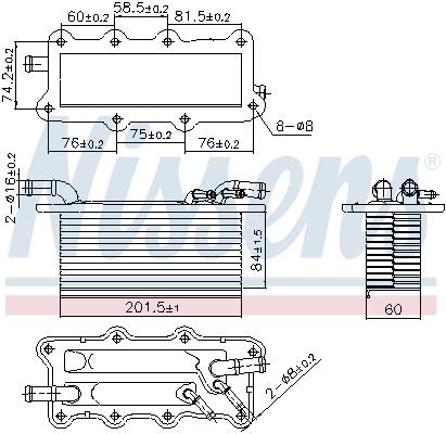 NISSENS Ladeluftkühler 96122 96122 NISSENS Ladeluftkühler VW T Roc A11 Kosten