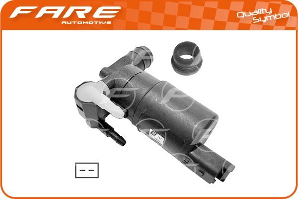 FARE SA Pesunestepumppu, lasinpesu 9722 9722 FARE SA Pissapojan pumppu Renault CLIO hinta
