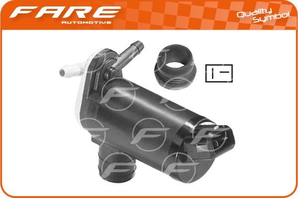 FARE SA Waschwasserpumpe 9726 Waschwasserpumpe Scheibenreinigung FARE SA Renault SCÉNIC 9726