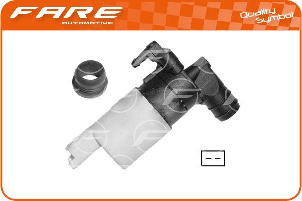 FARE SA Reinigingsvloeistofpomp, ruitenreiniging 9731 Ruitensproeier motor FARE SA Z3 9731 goedkoop