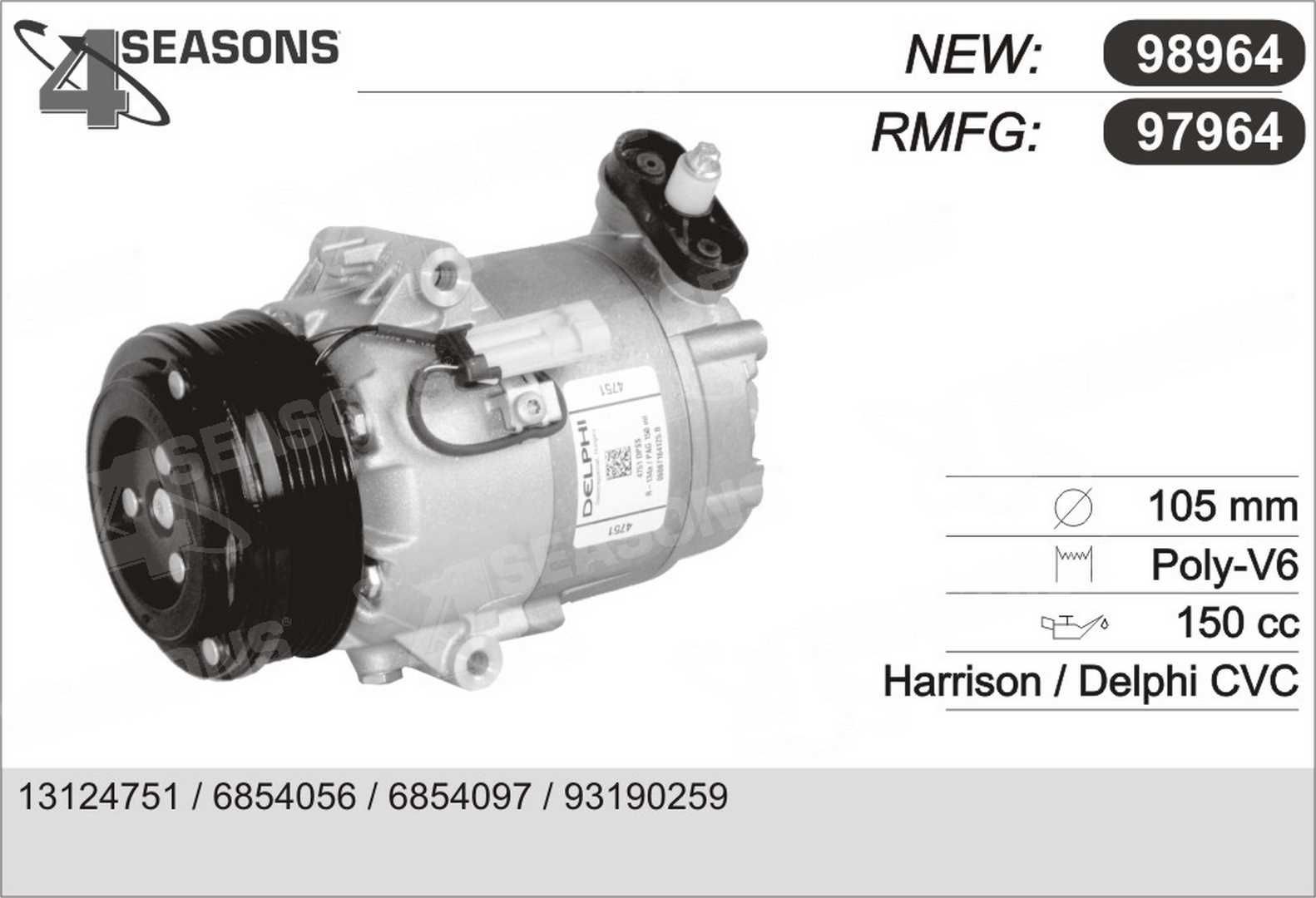 AHE Compressore aria condizionata 97964 97964 AHE Compressore clima Volkswagen prezzo