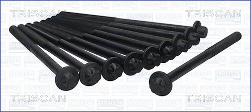 TRISCAN Topplocksbultsats 98-1718 TOYOTA sträckbult TRISCAN 98-1718