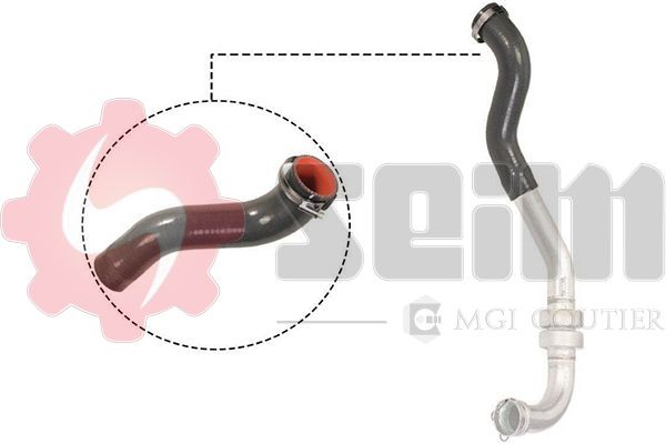 SEIM Ladeluftschlauch 981531 Ladeluftrohr SEIM Renault MASTER 981531