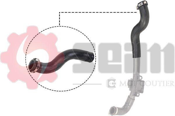 SEIM Ladeluftschlauch 981533 Schlauch, Ladeluftkühler SEIM MASTER 981533 günstig