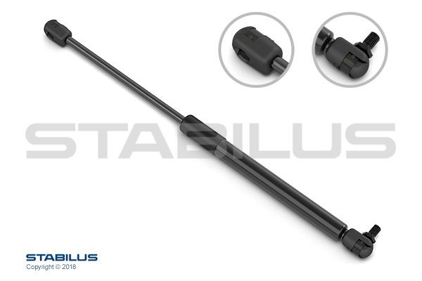 STABILUS Gasfjäder till baklucka 983512 Byta Gasfjäder baklucka Nissan Patrol W160 kostnad STABILUS 983512