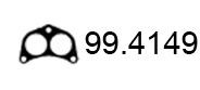 ASSO Pakning, udstødningsrør 99.4149 ASSO Udstødningspakning LAND ROVER 99.4149
