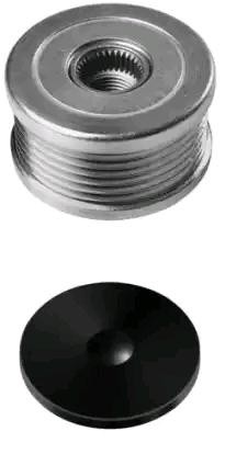 HELLA Poulie roue libre, alternateur 9XU 358 038-051 Poulie d'alternateur HELLA GRANDE PUNTO 9XU 358 038-051 pas cher