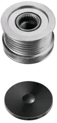 HELLA Generator friløbskobling 9XU 358 038-171 9XU 358 038-171 Generator friløbsremskive JEEP PATRIOT HELLA