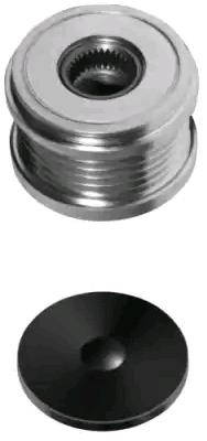 HELLA Generator friløbskobling 9XU 358 038-361 Generator friløbsremskive HELLA BERLINGO 9XU 358 038-361 billig