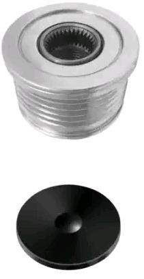 HELLA Ελεύθερη περιστροφή γεννήτριας 9XU 358 038-801 9XU 358 038-801 Τροχαλία δυναμό MITSUBISHI L 400 HELLA