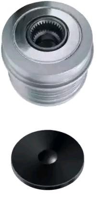 HELLA Vapaakytkin 9XU 358 039-031 9XU 358 039-031 HELLA Laturin hihnapyörä CHRYSLER PACIFICA