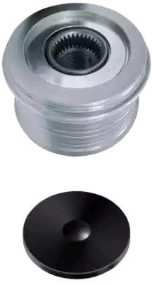 HELLA Generátor szabadonfutó 9XU 358 039-051 Szíjtárcsák / fogaskerékek Subaru Outback BP: Generátor szabadonfutó HELLA 9XU 358 039-051