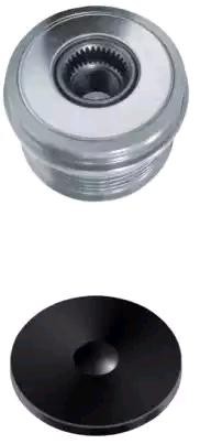 HELLA Ģeneratora brīvgaitas mehānisms 9XU 358 039-101 Ģeneratora brīvgaitas mehānisms HELLA Audi TT 9XU 358 039-101