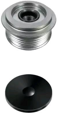 HELLA Ģeneratora brīvgaitas mehānisms 9XU 358 039-241 9XU 358 039-241 Sastāvdaļas ALFA ROMEO MITO HELLA