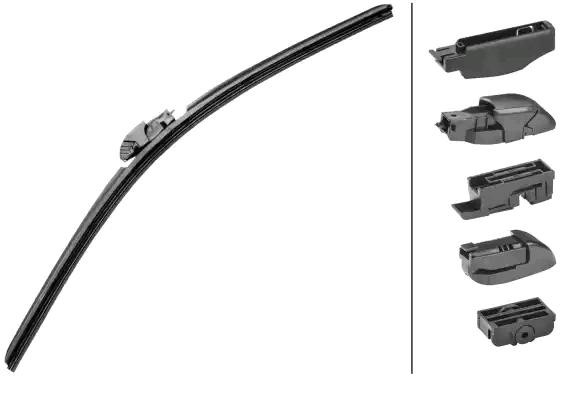HELLA Ruitenwisser 9XW 358 053-141 HELLA 9XW358053-141 Ruitenwisserblad Nissan Pulsar c13 prijs