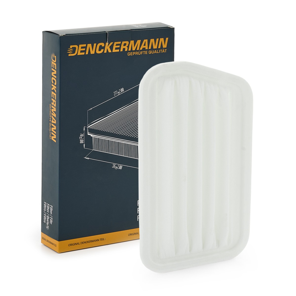 DENCKERMANN Luftfilter A141055 A141055 DENCKERMANN DAIHATSU Cuore VII (L275, L276, L285) Luftfilter Kosten