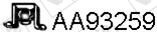 VENEPORTE Silent-bloc caoutchouc pot d'échappement AA93259 Silent-bloc caoutchouc pot d'échappement NISSAN VENEPORTE AA93259