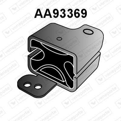 VENEPORTE Rubber Strip, exhaust system AA93369 Renault SUPER 5 VENEPORTE rubber strip, exhaust system AA93369