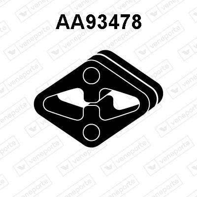 VENEPORTE Silent-bloc caoutchouc pot d'échappement AA93478 AA93478 Silent-bloc caoutchouc pot d'échappement FORD FOCUS VENEPORTE