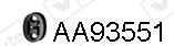 VENEPORTE Rubberstrip, uitlaatsysteem AA93551 Rubberstrip, uitlaatsysteem VENEPORTE SEAT AA93551