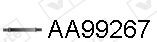 VENEPORTE Skrue, udstødningssystem AA99267 Monteringssæt udstødning DAIHATSU VENEPORTE AA99267