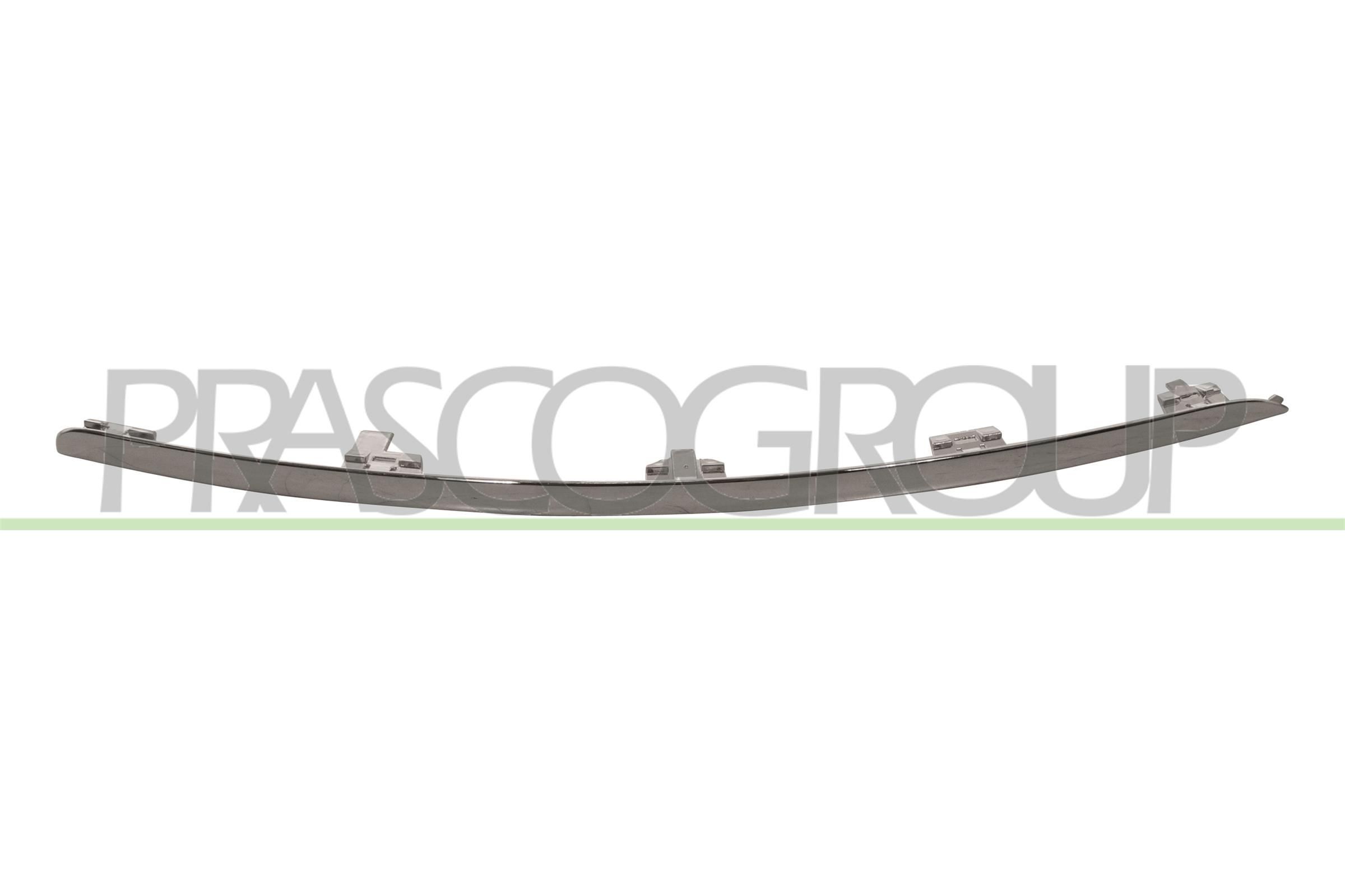 PRASCO Suoja- / koristelista, jäähdyttimen säleikkö AD0361204 Audi 4F2, C6 Etumaski AD0361204 PRASCO