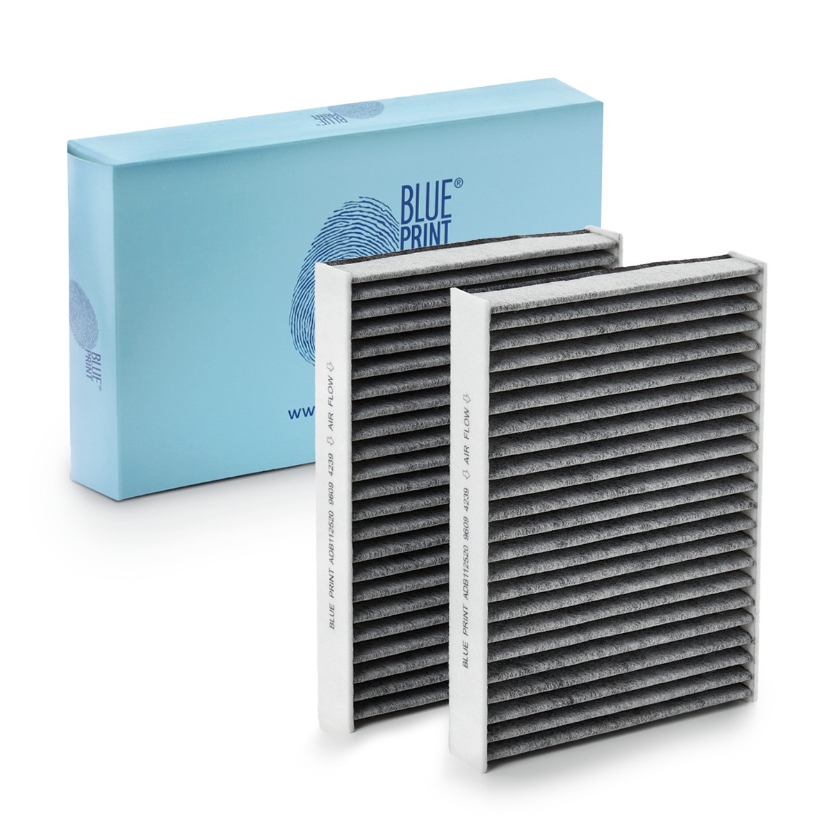 BLUE PRINT Filtra komplekts, Salona telpas gaiss ADB112520 BLUE PRINT ADB112520 orģinālās Salona gaisa filtrs X7 G07 cena