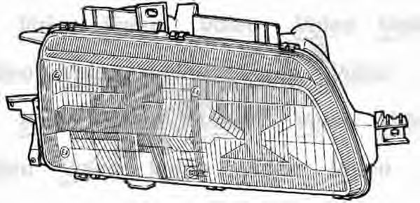 VALEO Koplampglas 082797 VALEO 082797 Koplamp lens Peugeot 607 Sedan prijs