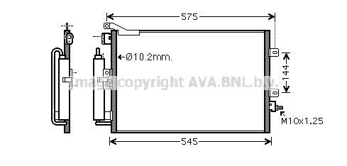 PRASCO Radiateur d'huile AI3405 Ford USA EXPLORER Refroidisseur d'huile moteur PRASCO AI3405