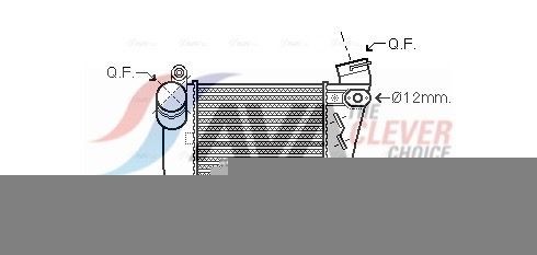 AVA COOLING SYSTEMS Ladeluftkühler AIA4354 AIA4354 AVA COOLING SYSTEMS Turbokühler Finder