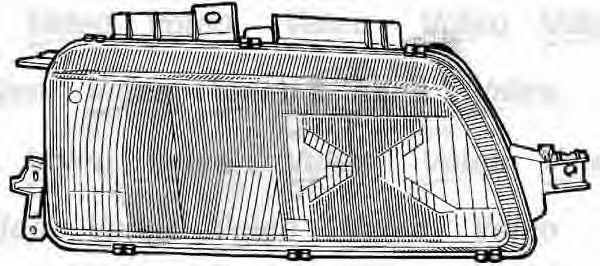 VALEO Rozptylové sklo reflektoru, hlavný svetlomet 086697 Sklo hlavného svetlometu VALEO PROCEED 086697 lacné