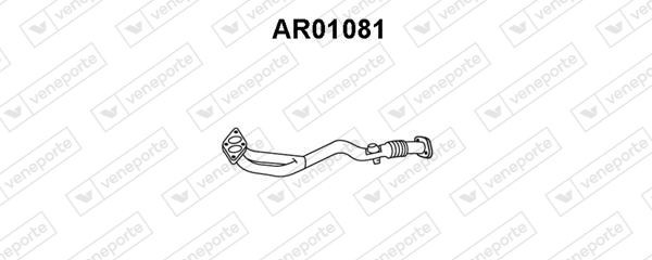VENEPORTE Heitgaasitoru AR01081 Väljalasketoru ALFA ROMEO VENEPORTE AR01081
